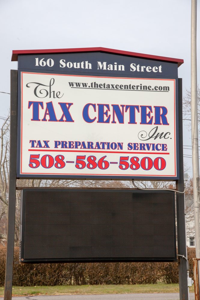 THE TAX CENTER Updated August 2024 160 S Main St, West Bridgewater