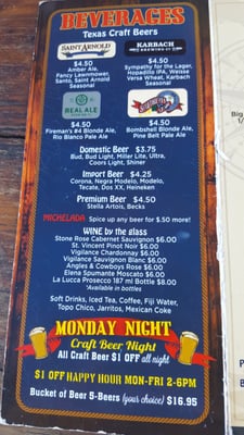 Menu photo 6 Captain Benny's Seafood Austin, TX