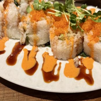 IPPUDO NY - Spicy Shrimp Tempura Roll - Ramen Near Me - New York, New York IPPUDO NY - Spicy Shrimp Tempura Roll - Ramen Near Me - New York, New York