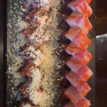 Mamasan Sushi - Fantasy roll and Sweetheart roll - Japanese Near Me - Houston, Texas Mamasan Sushi - Fantasy roll and Sweetheart roll - Japanese Near Me - Houston, Texas