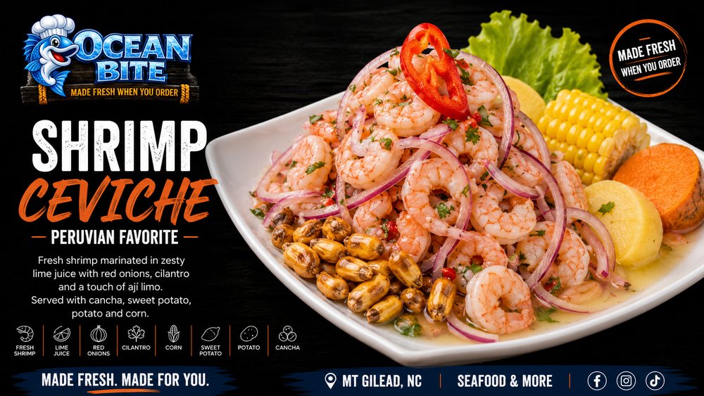 Ocean bite Logo
