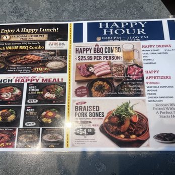 Namdo Korean BBQ - Menu - Barbeque Near Me - Bothell, Washington