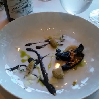 EL Ideas - Sepia. Green strawberry / whey / soubise / thyme. - New American Near Me - Chicago, Illinois EL Ideas - Sepia. Green strawberry / whey / soubise / thyme. - New American Near Me - Chicago, Illinois