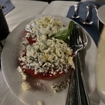 Chef Vola's - Freshly Sliced Tomatoes with Maytag Blue Cheese - Italian Near Me - Atlantic City, New Jersey