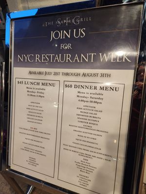 Menu photo 3 Sea Fire Grill New York, NY Menu photo 3 Sea Fire Grill New York, NY