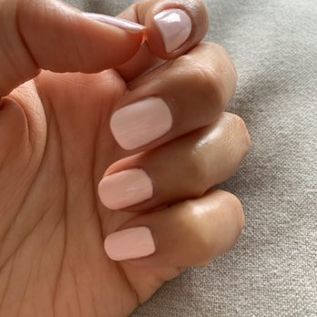 QQ Nails Spa - Regular manicure - pale pink, three layers - Nail Salons Near Me - Arcadia, California QQ Nails Spa - Regular manicure - pale pink, three layers - Nail Salons Near Me - Arcadia, California