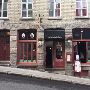 Le Petit Coin Latin - Intimate cafe on a side street off the beaten path. - French Near Me - Quebec City, Quebec