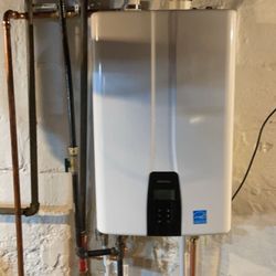 Blizzard Home Services  - Tankless water heater installation.
