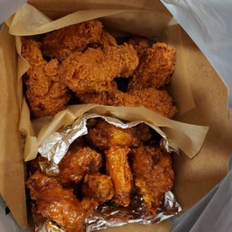 Takeout bagged 20 piece wings