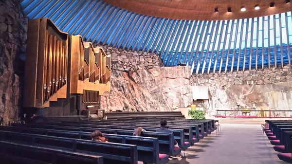 Temppeliaukio Church by null
