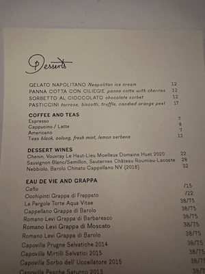 Menu photo 8 Jupiter New York, NY