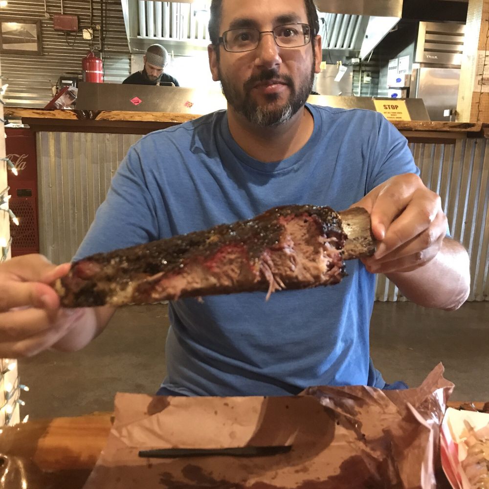 Mad Jack's Mountaintop Barbecue - The beef Dino rib - Barbeque Near Me - Cloudcroft, New Mexico