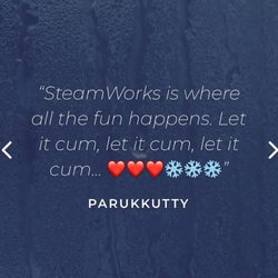 Steamworks - Wow they promote or are aware and don't care about drug use !!? We all know what that symbol means