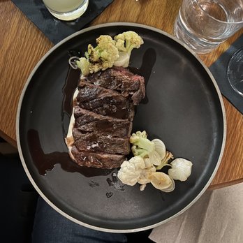 Arcade Downtown - Rib cap; perfectly cooked with incredible lightly pickled and lightly roasted cauliflower and pear onions. - Cafes Near Me - Riverside, California