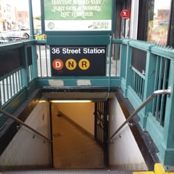 MTA - 36th St. Subway Station - D-N-R