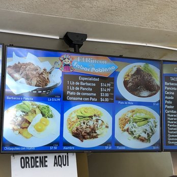 El Rincon Del Sabor Poblano - Mexican Near Me - Baldwin Park, California