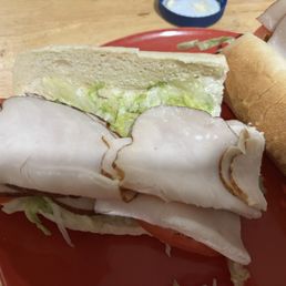 This is supposed to be triple mayo. What a joke.