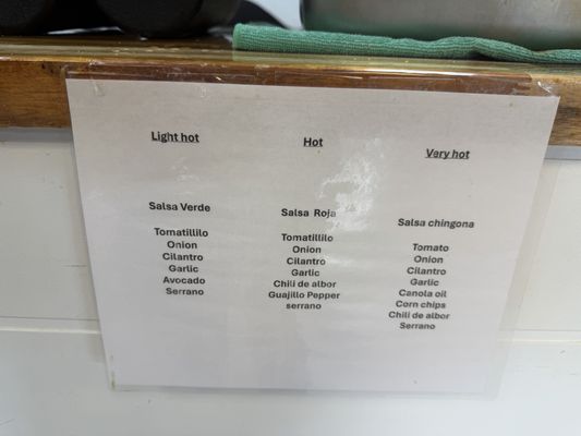 Menu photo 1 La Tingeria Spotsylvania, VA Menu photo 1 La Tingeria Spotsylvania, VA