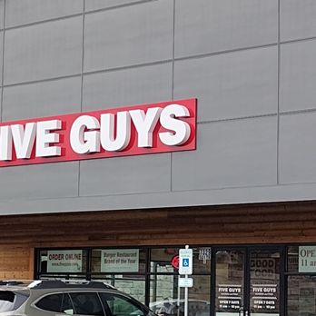 Five Guys - Open until 10pm! - Burgers Near Me - Coeur D'alene, Idaho
