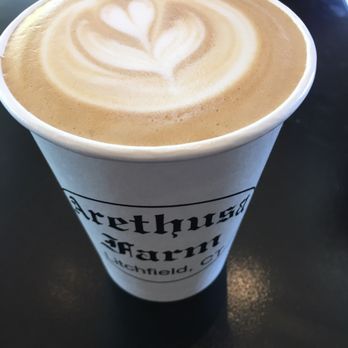 Arethusa A Mano - The classic PSL with a stubby rosetta - Bakeries Near Me - Bantam, Connecticut Arethusa A Mano - The classic PSL with a stubby rosetta - Bakeries Near Me - Bantam, Connecticut
