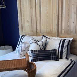 Door panel headboard