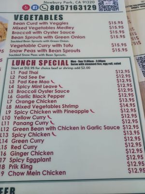 Menu photo 7 Mai Thai Kitchen Newbury Park, CA
