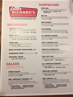 Menu photo 6 Little Richard's Barbeque Clemmons, NC Menu photo 6 Little Richard's Barbeque Clemmons, NC
