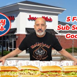 Eating 5 feet of subs Eating 5 feet of subs