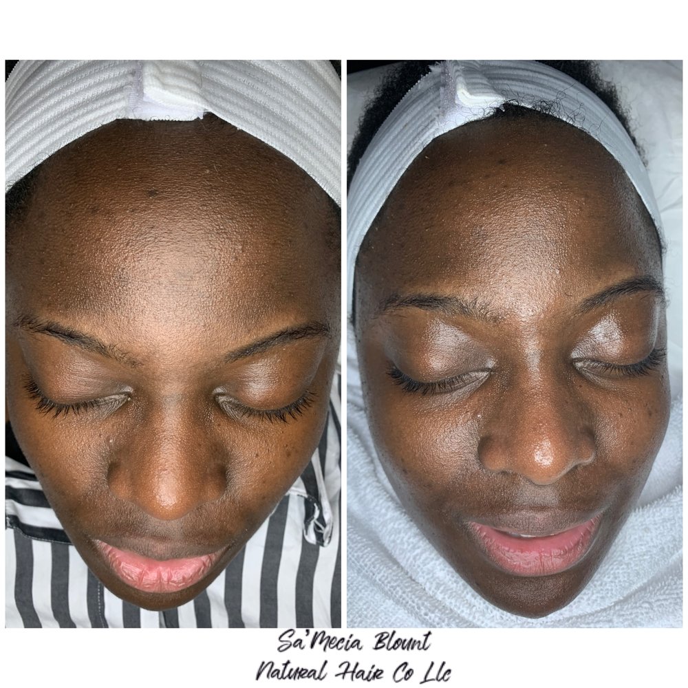 Sa’Mecia Blount Natural Hair Logo