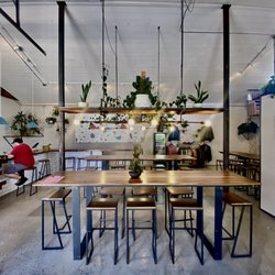 City Brew Tours Asheville - Vibes at New Origin