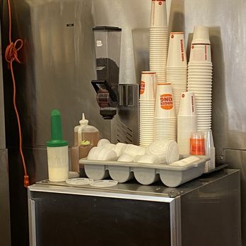 Burger King - Liquid item for Milkshakes left in open area - Fast Food Near Me - Whittier, California