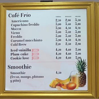 Coco Mocca - Menú - Patisserie/Cake Shop Near Me - Madrid, M