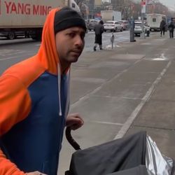 Clown that works at Pratt asking someone if he's r*tardes simply for asking him if he'd like to eat something healthier