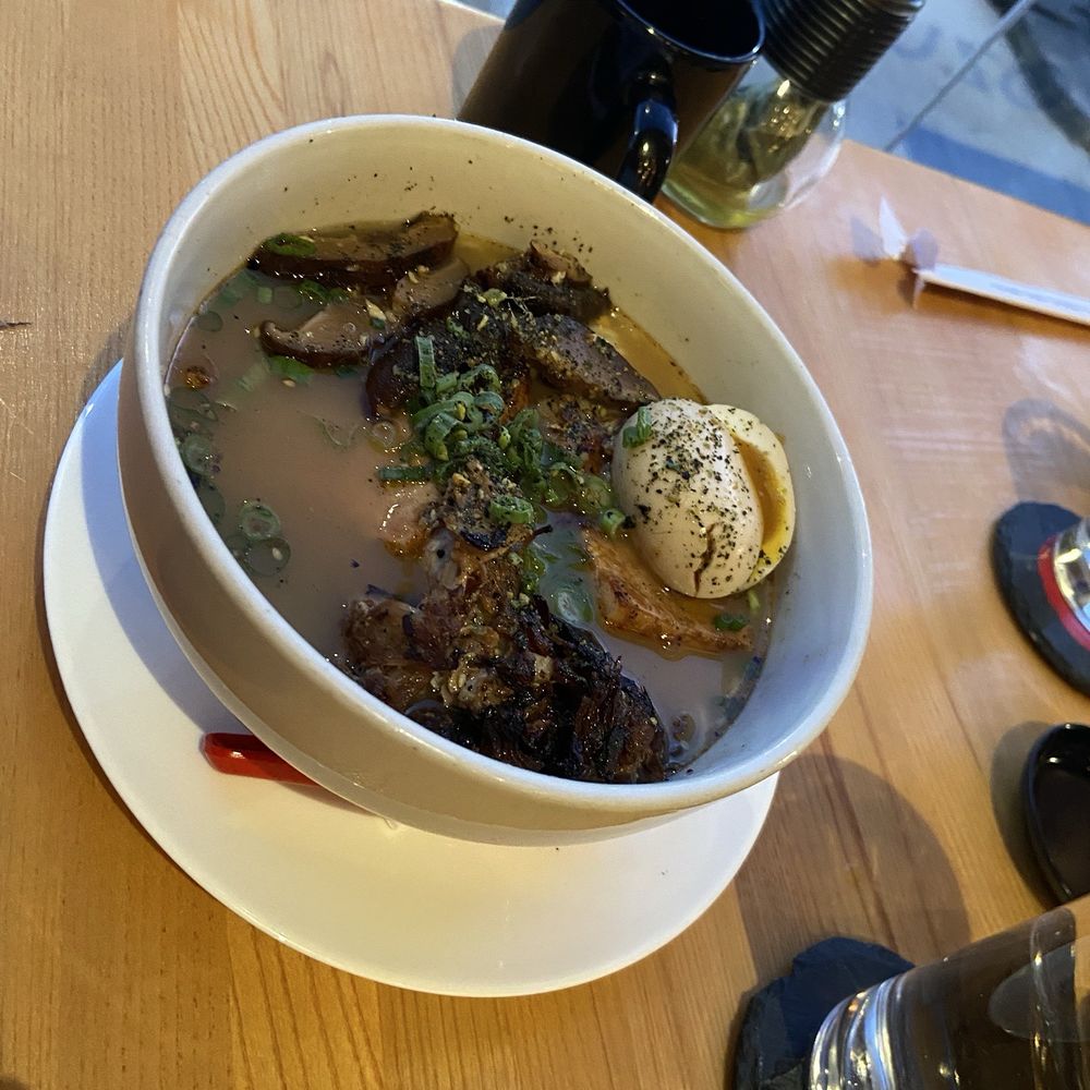 Yokozuna - Pork Pork Belly Ramen with Fried Quail Egg - Japanese Near Me - Tulsa, Oklahoma Yokozuna - Pork Pork Belly Ramen with Fried Quail Egg - Japanese Near Me - Tulsa, Oklahoma