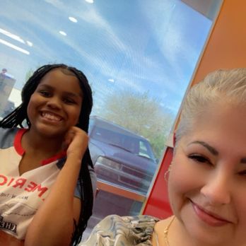 Mean Burger - Us waiting for our food! - Burgers Near Me - Humble, Texas