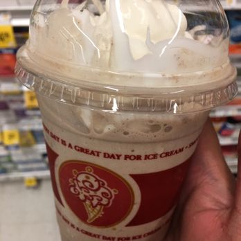 Cold Stone Creamery - Coffee shake with Oreo cookies and Kitkat - Ice Cream & Frozen Yogurt Near Me - Sunnyvale, California