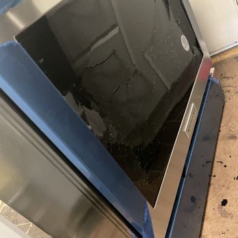 Bray & Scarff - Installers shattered the oven door - Appliances Near Me - Rockville, Maryland Bray & Scarff - Installers shattered the oven door - Appliances Near Me - Rockville, Maryland