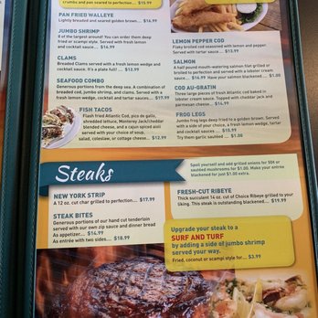 Bullfrogs Bar and Grill - NEW MENU - American Near Me - Ortonville, Michigan