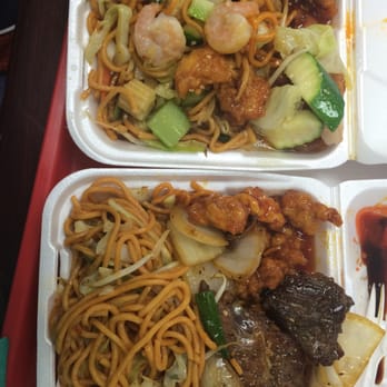 Flaming Wok - Huge portions!!! Thick chow mein noodles, orange chicken, shrimp with veggies, and steak with onions. Delicious chinese food. - Chinese Near Me - Los Angeles, California Flaming Wok - Huge portions!!! Thick chow mein noodles, orange chicken, shrimp with veggies, and steak with onions. Delicious chinese food. - Chinese Near Me - Los Angeles, California