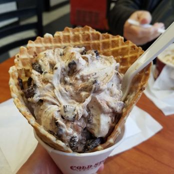 Cold Stone Creamery - Small waffle cone- Before - Ice Cream & Frozen Yogurt Near Me - Maple Grove, Minnesota