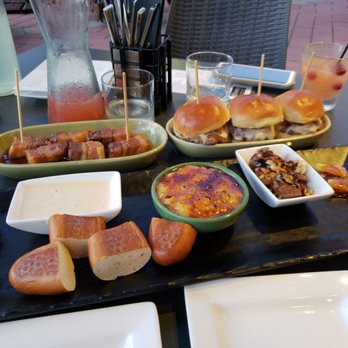 Divvy - "Taste" platter, bacon burgers, and pork belly bites. - New American Near Me - Carmel, Indiana Divvy - "Taste" platter, bacon burgers, and pork belly bites. - New American Near Me - Carmel, Indiana