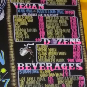 Voodoo Doughnut - And the beverage portion of the menu - Donuts Near Me - Austin, Texas Voodoo Doughnut - And the beverage portion of the menu - Donuts Near Me - Austin, Texas
