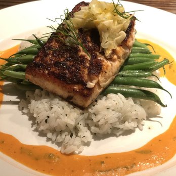 Burtons Grill & Bar - Salmon Ramesco - New American Near Me - Nashua, New Hampshire