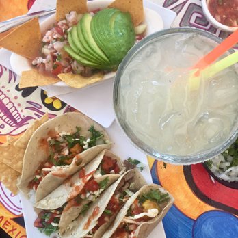 El Corralito - Margarita, Shrimp Ceviche, and Tacos: Pork, Shrimp, Beef. - Spanish Near Me - Ensenada, BCN