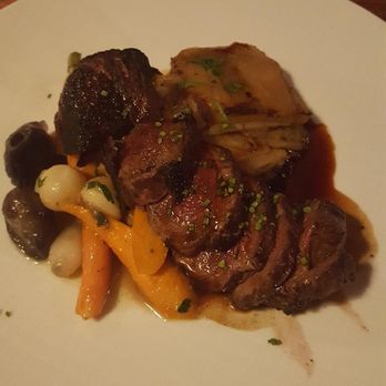 Waterman Grille - Lamb with red wine reduction and seasonal veggies. So tasty. - New American Near Me - Providence, Rhode Island Waterman Grille - Lamb with red wine reduction and seasonal veggies. So tasty. - New American Near Me - Providence, Rhode Island