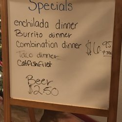 Thursday night specials