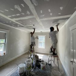 Mario's Professional Painting - Mario and team redoing master bedroom ceiling and walls. Came out perfect.
