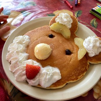 Le Peep - Funny Face pancake from the kids menu - Salad Near Me - Omaha, Nebraska Le Peep - Funny Face pancake from the kids menu - Salad Near Me - Omaha, Nebraska