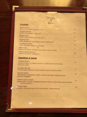 Menu photo 2 Vessel NOLA New Orleans, LA Menu photo 2 Vessel NOLA New Orleans, LA