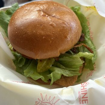 Hey, Sunshine Kitchen - Crispy Chicken - Vegan Near Me - Culver City, California